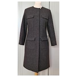 Prada-Coats, Outerwear-Grey