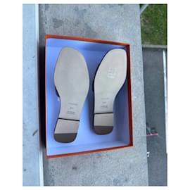 Hermès-Oran sandal 37,5-Brown