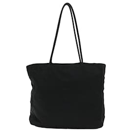 Prada-PRADA Shoulder Bag Nylon Black Auth bs12812-Black