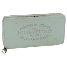 Louis Vuitton-LOUIS VUITTON Portefeuille Jena Lange Geldbörse Leder Grün M58208 LV Auth 69535-Grün