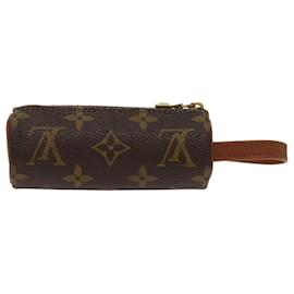 Louis Vuitton-LOUIS VUITTON Monogram Etui 3 Bolsa Bola de Golfe M58249 LV Auth th4743-Monograma