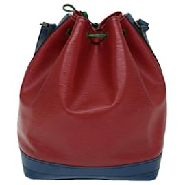 Louis Vuitton-LOUIS VUITTON Epi Toriko cor Noe Bolsa de Ombro Vermelho Azul Verde M44084 auth 69477-Vermelho,Azul,Verde