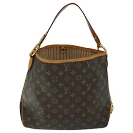 Louis Vuitton-LOUIS VUITTON Monogram Delightful PM Shoulder Bag M50154 LV Auth 69306-Monogram
