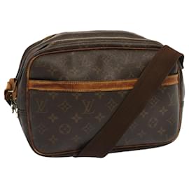 Louis Vuitton-LOUIS VUITTON Monogram Reporter PM Shoulder Bag M45254 LV Auth th4709-Monogram