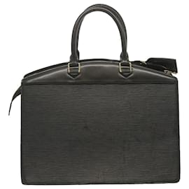 Louis Vuitton-LOUIS VUITTON Epi Riviera Sac à Main Noir Noir M48182 Auth LV 69303-Noir