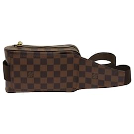 Louis Vuitton-LOUIS VUITTON Damier Ebene Geronimos Shoulder Bag N51994 LV Auth 68821-Other