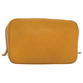 Louis Vuitton-LOUIS VUITTON Damier Anfini Trousse Toilette Bag Yellow Solar N23340 auth 69270-Other,Yellow
