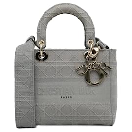 Dior-DIOR HandtaschenStoff-Grau
