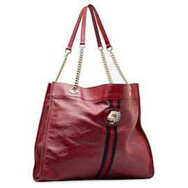 Gucci-GUCCI HandbagsLeather-Red