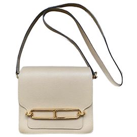 Bolsa Hermès Roulis Mini em pele Evercolor Outro
