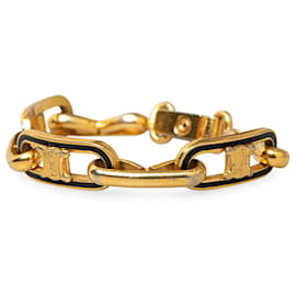 Céline-Celine Gold Triomphe Chain Bracelet-Golden