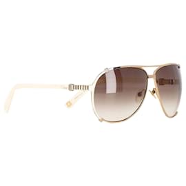 Dior-Christian Dior Women's Chicago 2/S Sunglasses in Gold Metal-Golden