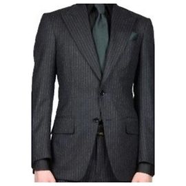 Tom Ford Anzug 48 grau Sakko neu Anthrazitgrau
