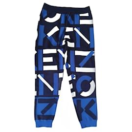 Kenzo-Pantalons homme-Bleu