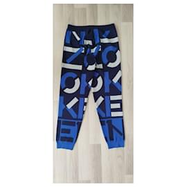 Kenzo-Pantalones-Azul