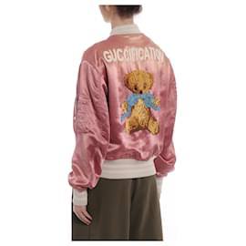 Gucci-4K$ Collectors Teddy Bear Guccification Bomber-Pink