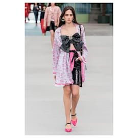Chanel-Neues CC-Logo Wunderschöner Maxi-Kimono-Mantel-Mehrfarben