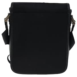 Burberry-BURBERRY Shoulder Bag Nylon Black Auth bs12802-Black