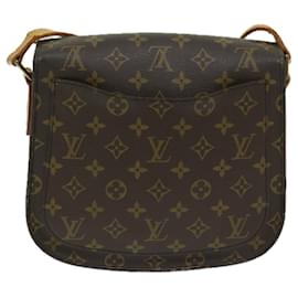 Louis Vuitton-LOUIS VUITTON Monogram Saint Cloud GM bolsa de ombro M51242 Autenticação de LV 69245-Monograma