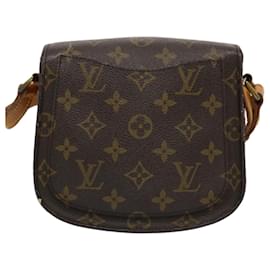 Louis Vuitton-LOUIS VUITTON Monogram Saint Cloud PM Shoulder Bag M51244 LV Auth 69514-Monogram