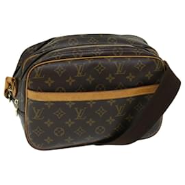 Louis Vuitton-LOUIS VUITTON Monogram Reporter PM Shoulder Bag M45254 LV Auth 69555-Monogram