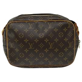 Louis Vuitton-LOUIS VUITTON Monogram Reporter PM Shoulder Bag M45254 LV Auth 69555-Monogram