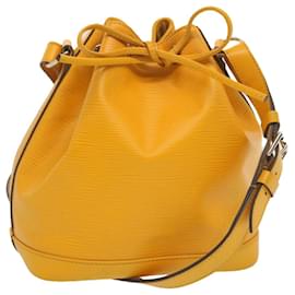 Louis Vuitton-LOUIS VUITTON Epi Noe BB Shoulder Bag Yellow Citron M40848 LV Auth 68856-Other,Yellow