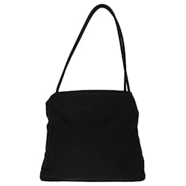 Prada-PRADA Tote Bag Nylon Nero Auth 69654-Nero