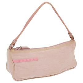 Prada-PRADA Accessoire-Tasche Canvas Pink Auth 68983-Pink