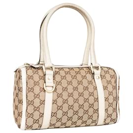Gucci-Gucci GG Monogram Handbag-Beige