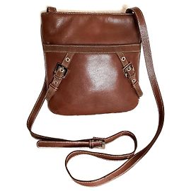 Borsa a tracolla Le Tanneur in pelle marrone Marrone