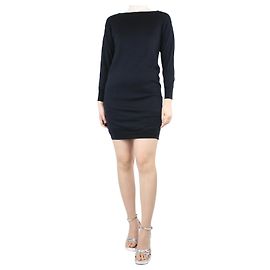 Ralph Lauren Schwarzes Strickkleid - Größe S Schwarz