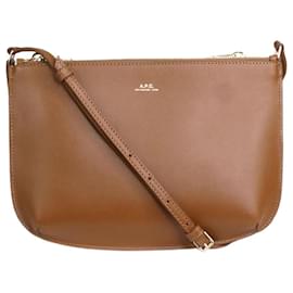 Apc-Brown Sac Sarah crossbody bag-Brown