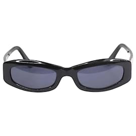 Chanel-Black rectangular sunglasses-Black