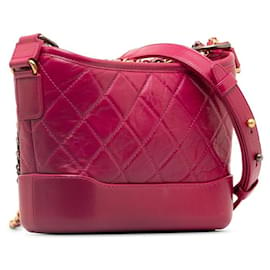 Chanel-Chanel Gabrielle Hobo Shoulder Bag  Leather Shoulder Bag in Good condition-Other
