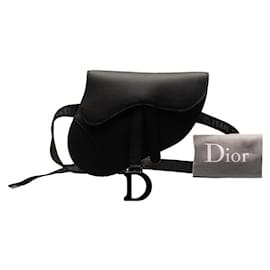 Dior-Sac ceinture Saddle en cuir Dior Sac bandoulière en cuir en excellent état-Autre