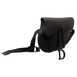 Dior-Dior Leather Saddle Belt Bag  Leather Shoulder Bag in Excellent condition-Other