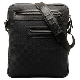 Gucci-Messenger Bag aus GG Canvas mit Reißverschluss  92551-Andere