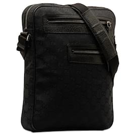 Gucci-GG Canvas Zip Messenger Bag  92551-Other