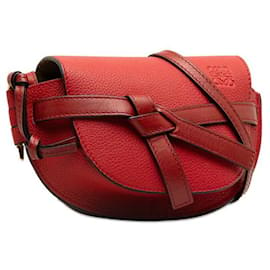 Loewe-Loewe Mini Gate Leather Belt Bag  Leather Shoulder Bag 321.12.U62 in Excellent condition-Other