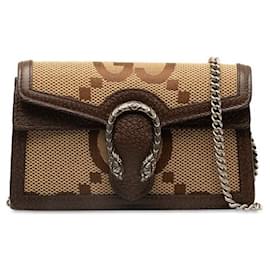 Gucci-Gucci Jumboo GG Mini Dionysus Shoulder Bag  Canvas Shoulder Bag 476432 in Excellent condition-Other