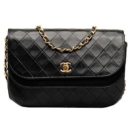 Chanel-CC Matelasse Half Moon Flap Bag-Other