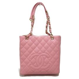 Chanel-CC Caviar Petite Shopping Tote-Other