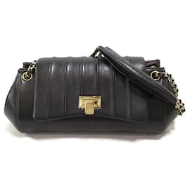 Chanel-Chanel Mademoiselle Accordion Flap Bag Leather Shoulder Bag in Excellent condition-Other