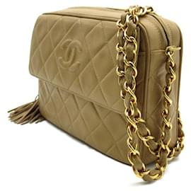 Chanel-Chanel CC Matelasse Camera Bag Bolso bandolera de cuero en buen estado-Otro