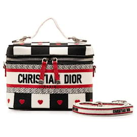 Dior-Dior Dioramour Vanity Case Bolso de tocador de lona en excelentes condiciones-Otro