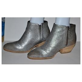 Giuseppe Zanotti-ankle boots-Silvery