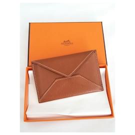 Hermès-Grained leather - in excellent condition-Camel