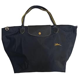 Longchamp-Folding-Navy blue