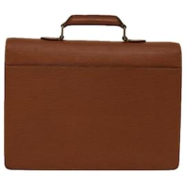 Louis Vuitton-LOUIS VUITTON Epi Serviette Conseiller Briefcase Zipangu Gold M54428 Auth th4741-Other